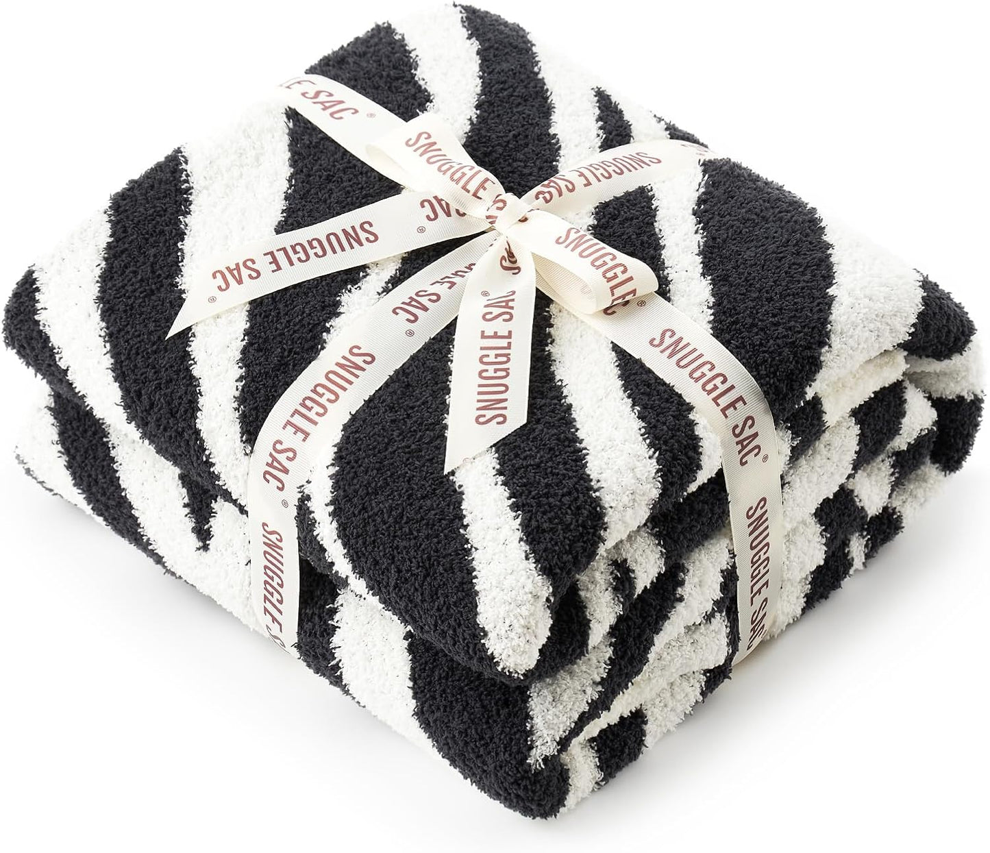 Snuggle Sac Checkered Blanket, Sage Green Throw Blanket for Couch Plaid Microfiber Fluffy Warm Cozy Fuzzy Soft Throw Blanket Reversible Checker Blankets for Sofa, Chair, Bed, 50x60 inches