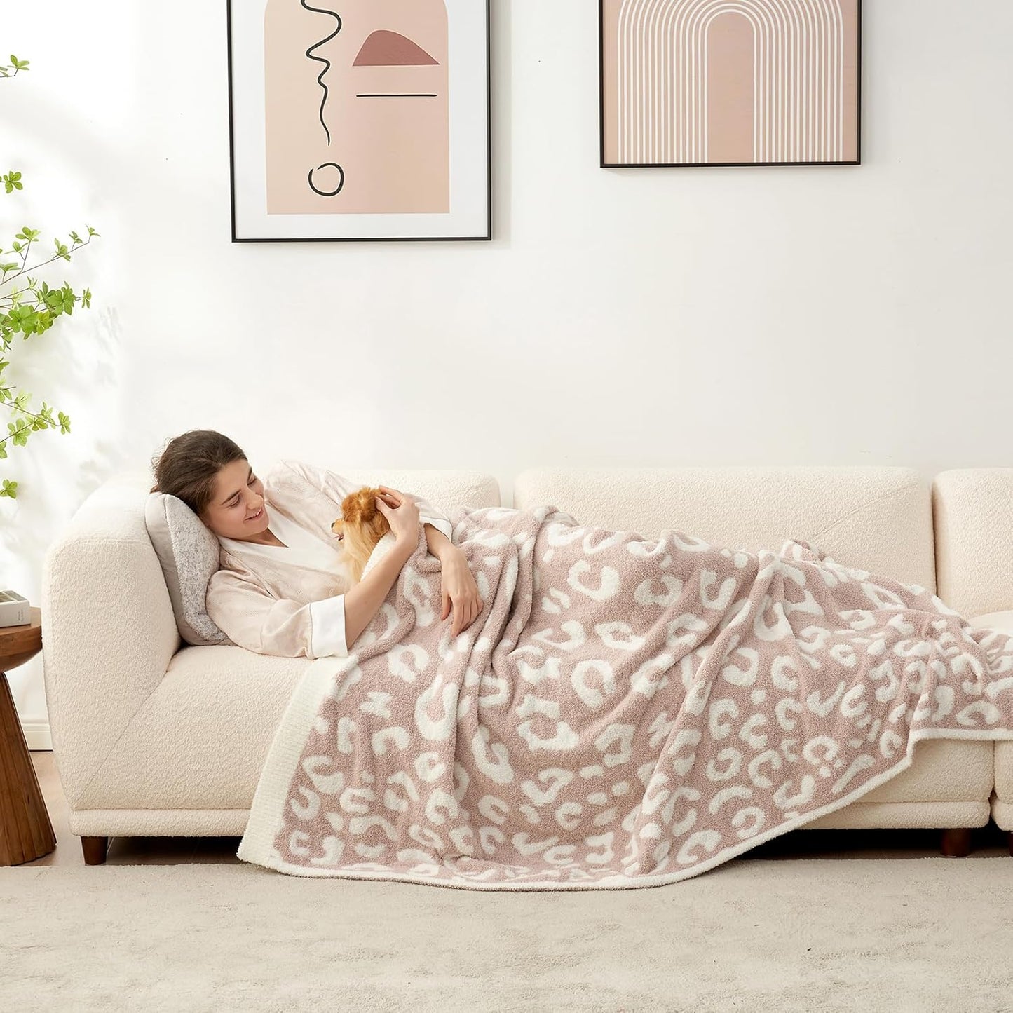 Snuggle Sac Checkered Blanket, Sage Green Throw Blanket for Couch Plaid Microfiber Fluffy Warm Cozy Fuzzy Soft Throw Blanket Reversible Checker Blankets for Sofa, Chair, Bed, 50x60 inches