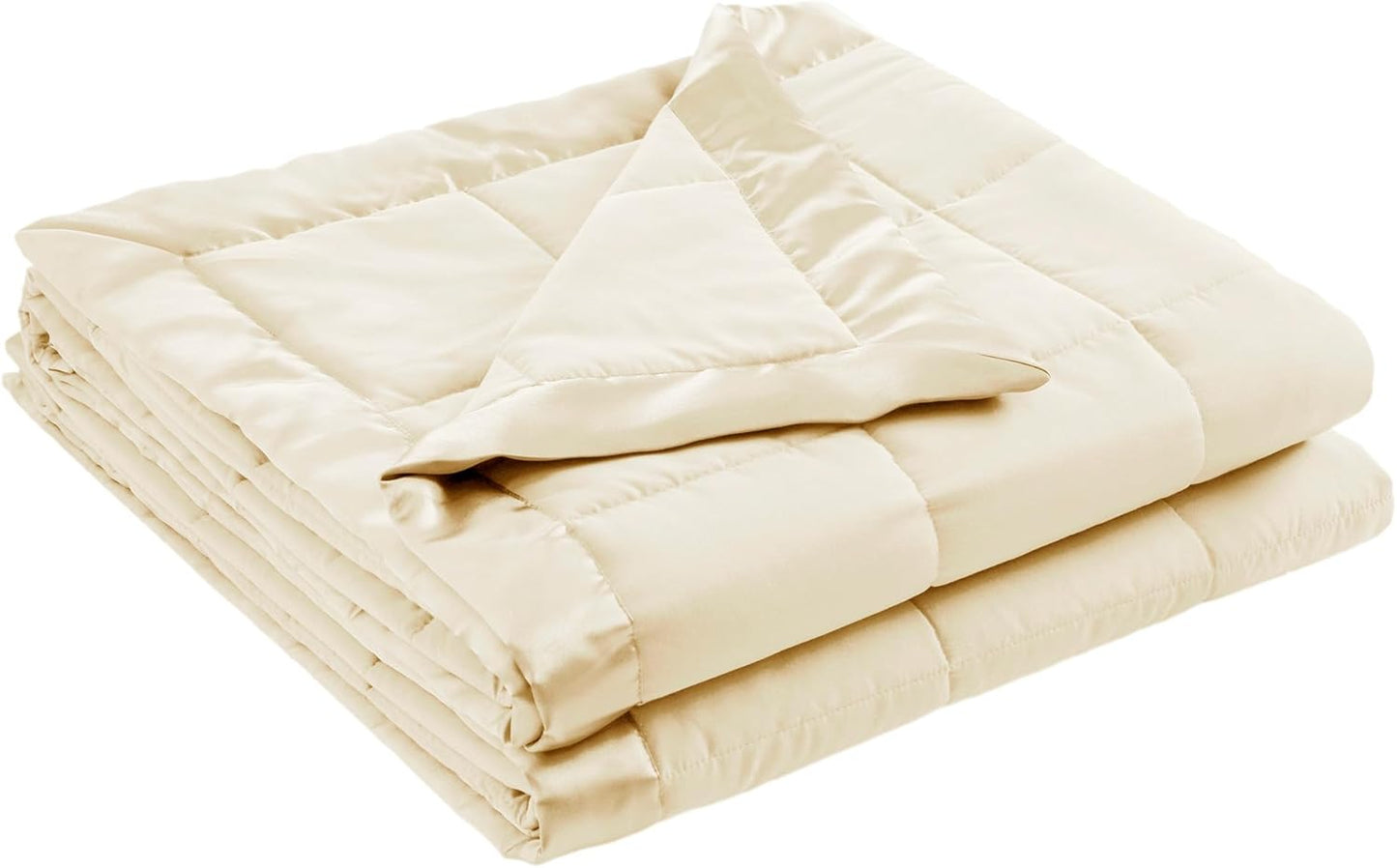 Madison Park Twin Size Blanket Ultra-Soft Microfiber Blanket Twin Size, Box Quilting with Satin Binding, All Season & Lightweight Twin Summer Blanket for Bed, Couch & Sofa, Twin, Black