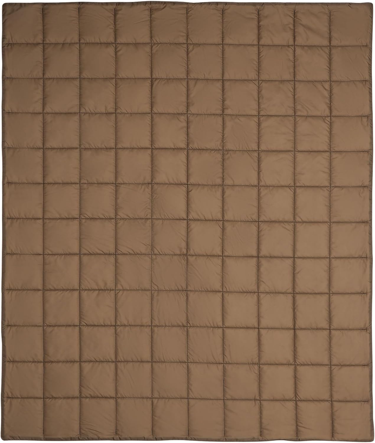 Columbia 50" x 60" Down Alternative Throw Blanket - Outdoor Essentials for Camping, Picnics, and Adventures, Soft and Cozy Home Essentials for Bed and Living Room, 100% Polyester Fill - Black Taupe