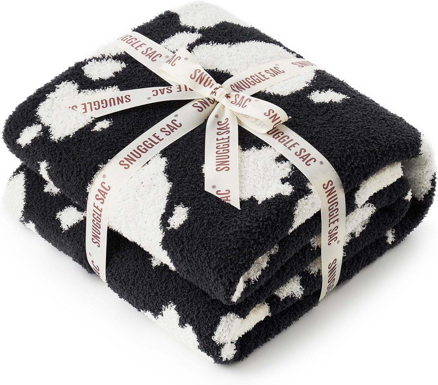 Snuggle Sac Checkered Blanket, Sage Green Throw Blanket for Couch Plaid Microfiber Fluffy Warm Cozy Fuzzy Soft Throw Blanket Reversible Checker Blankets for Sofa, Chair, Bed, 50x60 inches